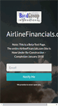 Mobile Screenshot of airlinefinancials.com